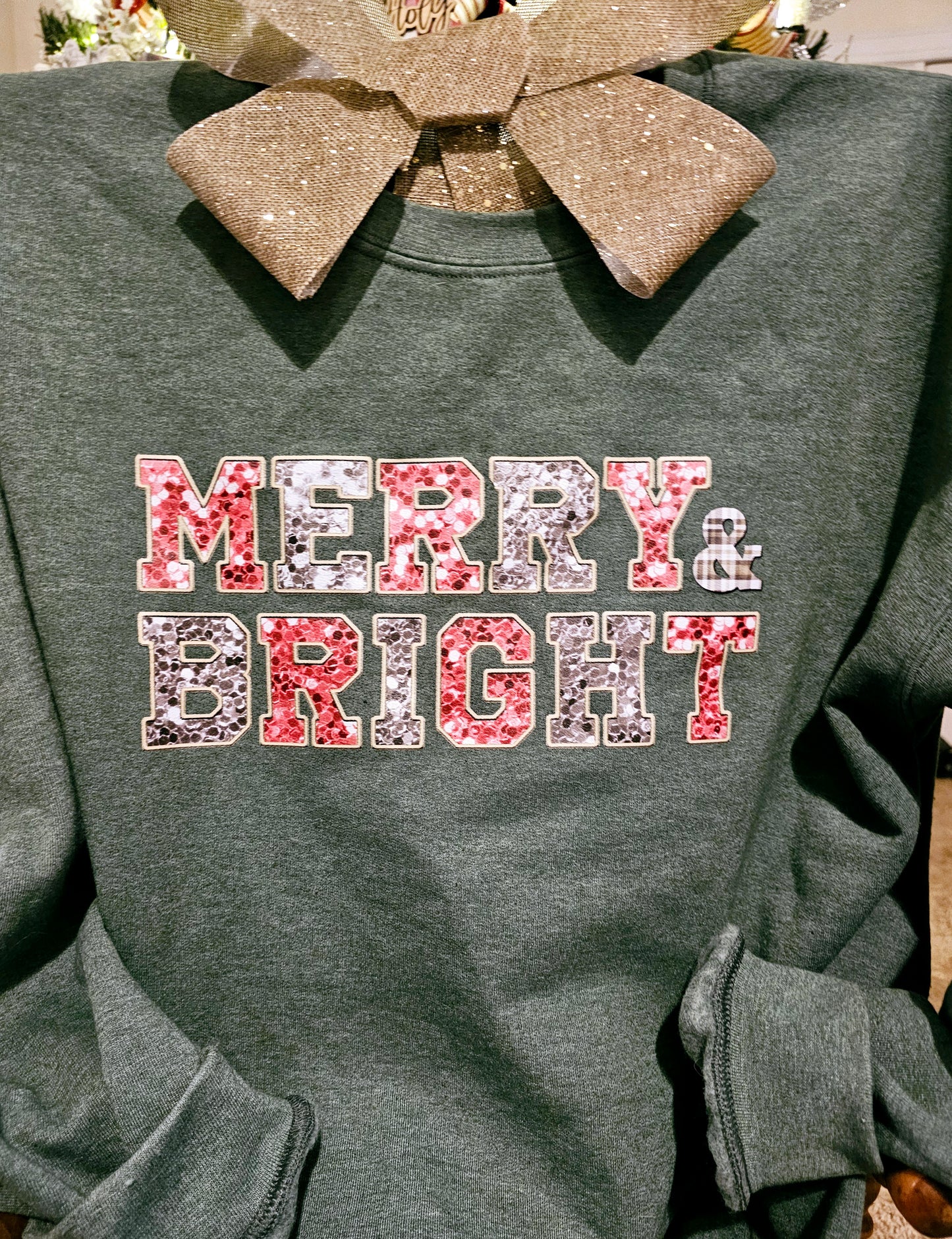 Merry & Bright sweatshirt