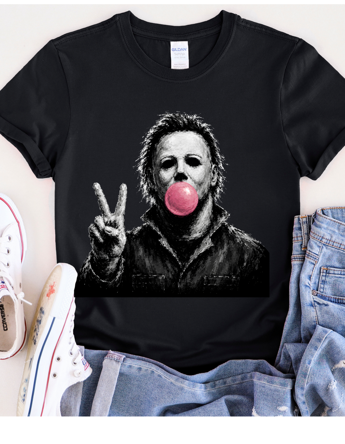 Bubblegum Boogeyman Horror T-Shirt