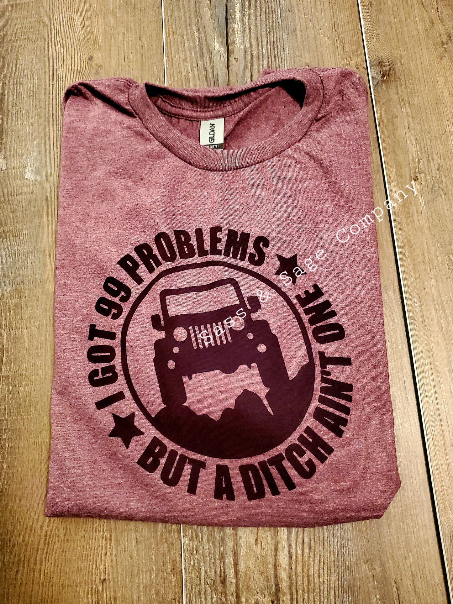 99 problems, ditch ain't one