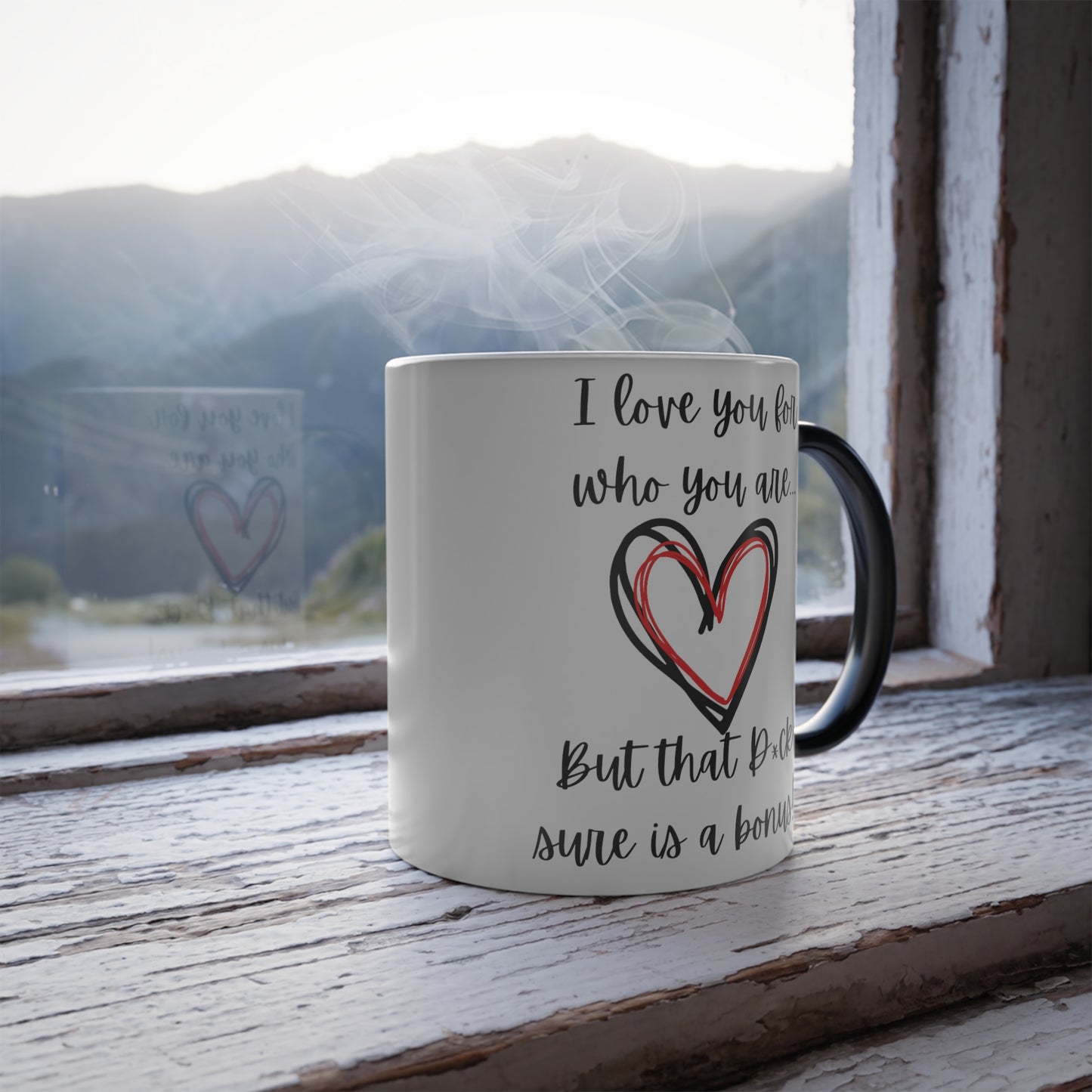 Love you Color Morphing Mug, 11oz