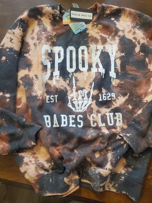 Spooky Babes Club sweatshirt