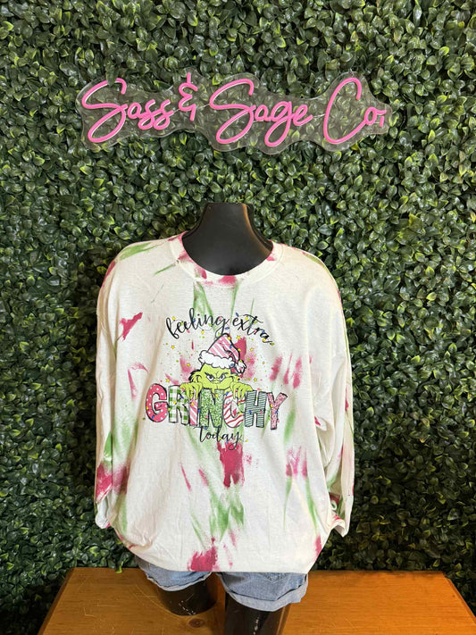 Hand dyed feeling gr!nchy