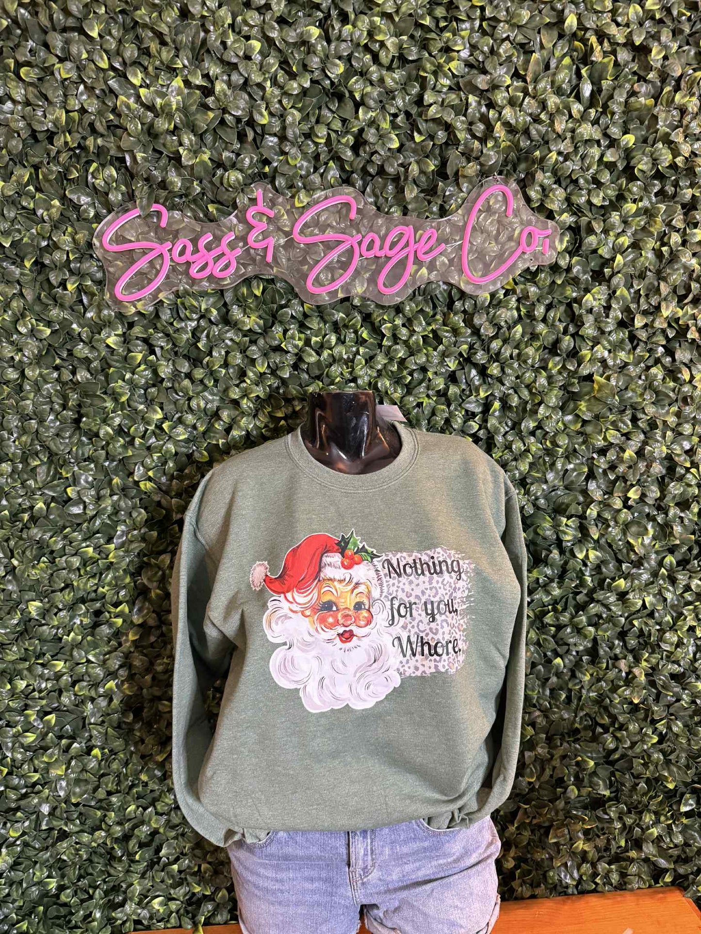 nothing for you whore