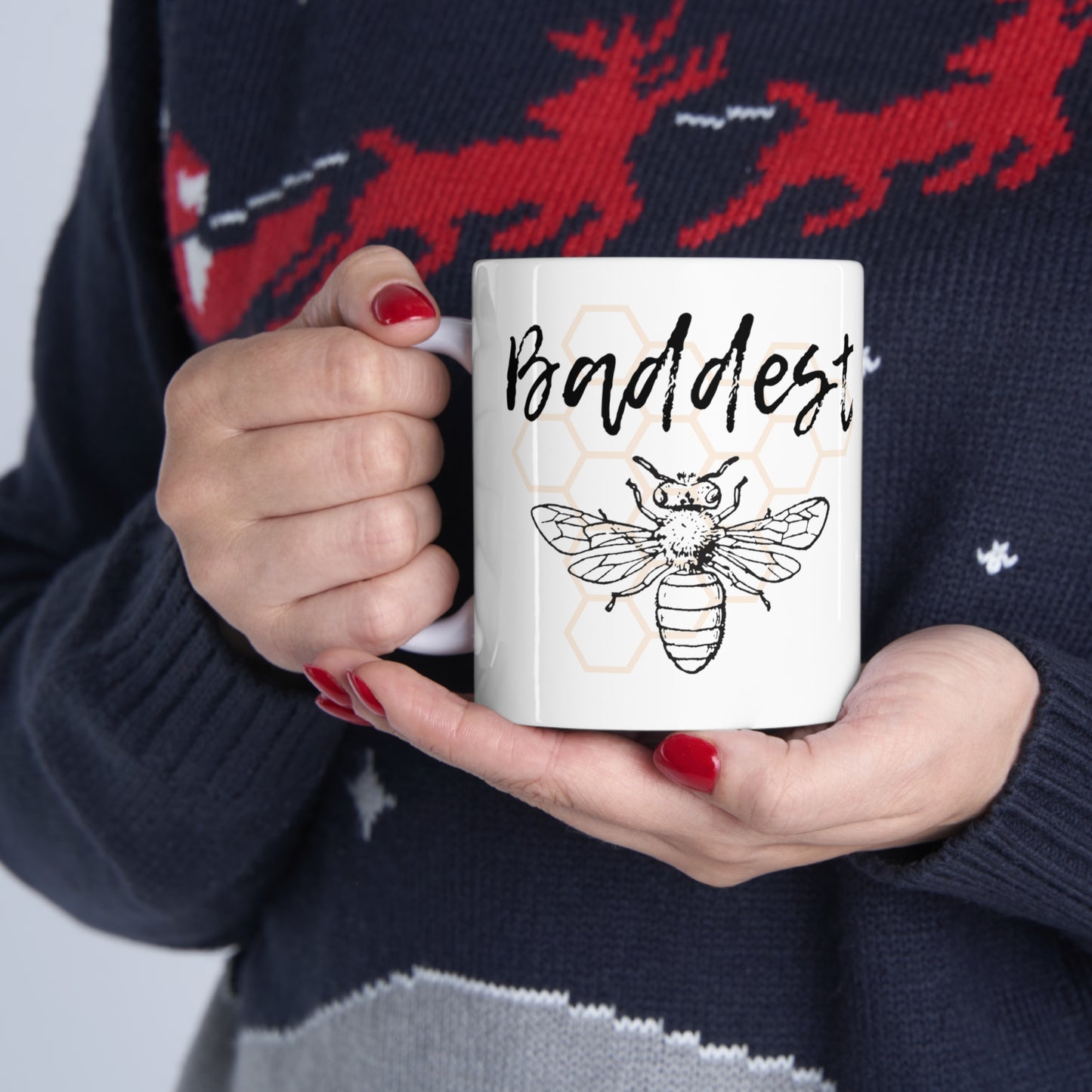 Baddest 'B' Ceramic Mug 11oz