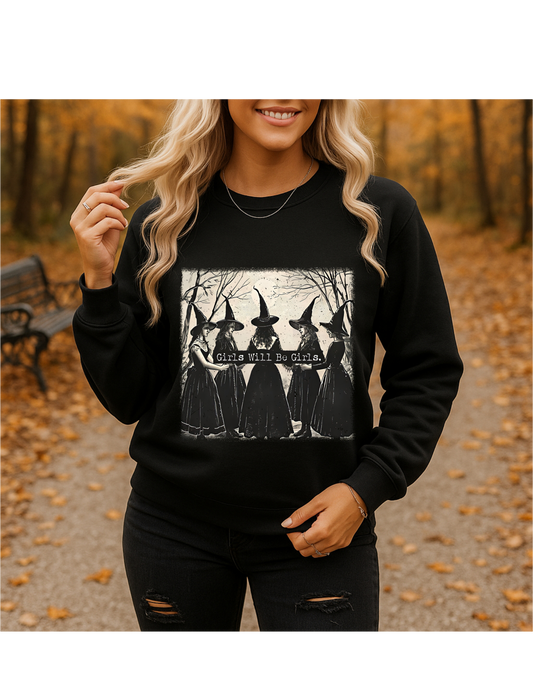 Witchy girls will be girls