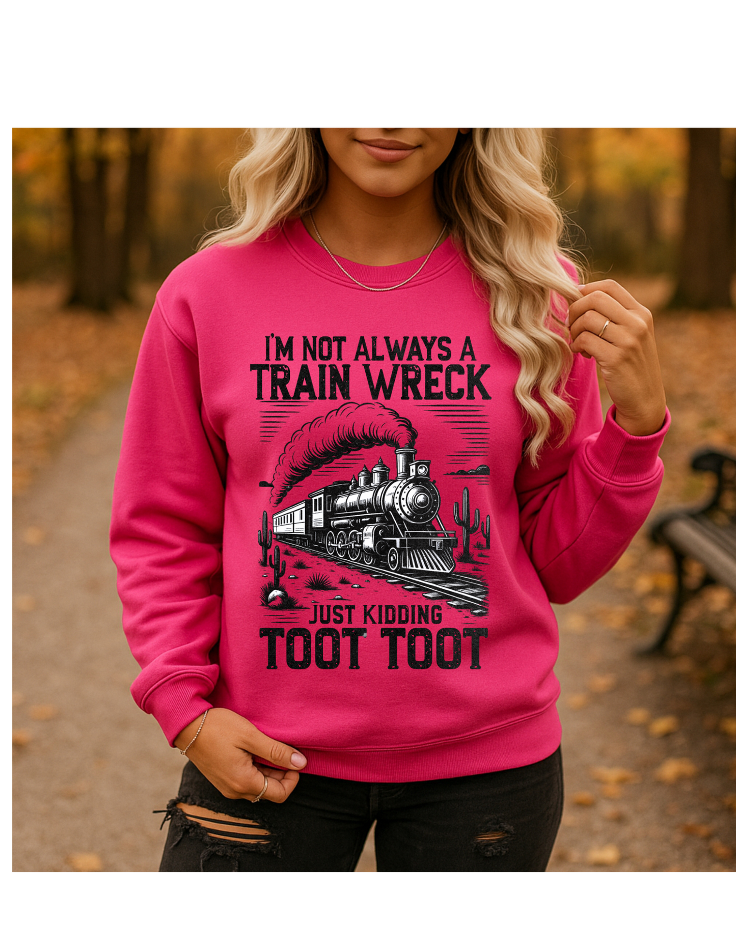 I'm not a trainwreck